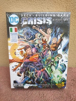 Deck Building Game CRISIS DC Comics DEU Cryptozoic Super Heroes Brettspiel Karten