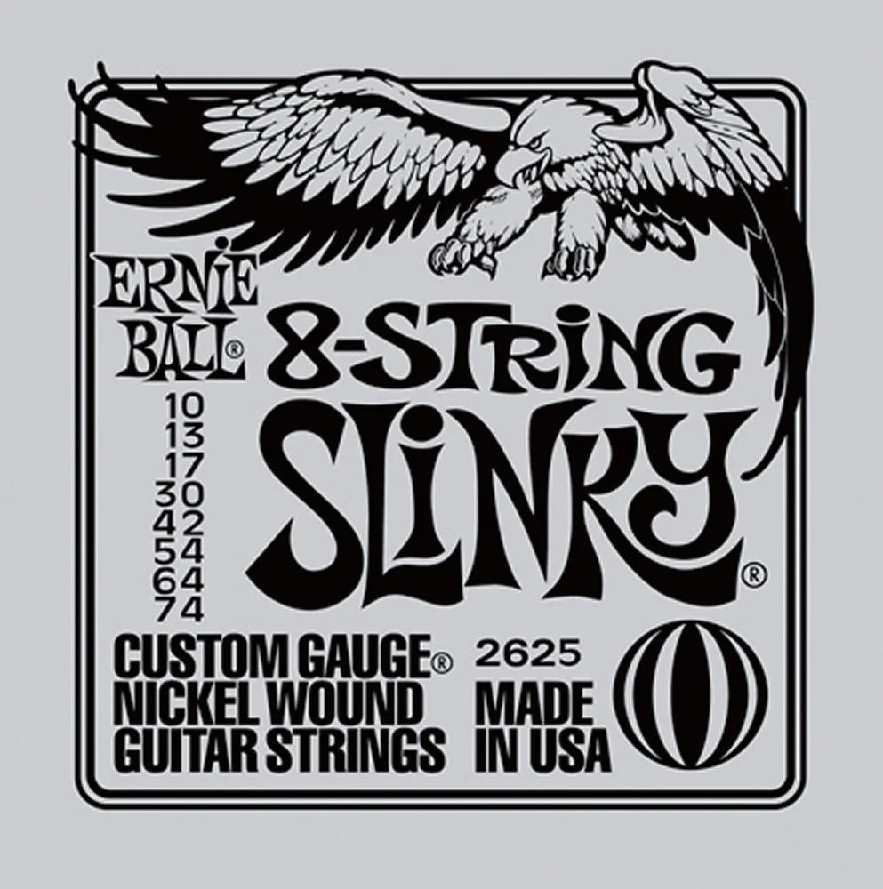 Ernie Ball Electric Guitar 8-string set 2990₽