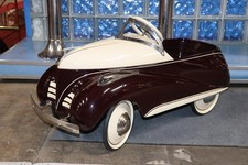 Vintage 1939  1941 Steelcraft Lincoln Zephyr Pedal Car Restored