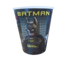 2013 McDonald's 3D Cup Batman The Lego Movie 4 Collectible Plastic