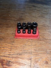 Mac Tools 8 Pc Inverted Torx Impact Sockets 14 38 Drive Smxe8pt E4-e16