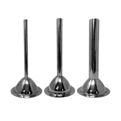 #12,#22,#32 Heavy Duty Stainless Steal Meat Grinder Funnel Sausage Stuffing Tube