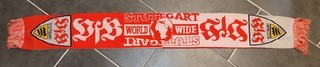 Fanschal / Schal VfB Stuttgart World Wide VfB 90er Jahre Rarität