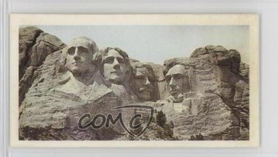 1984 Brooke Bond Features of the World Tea Mount Rushmore #8 2p7
