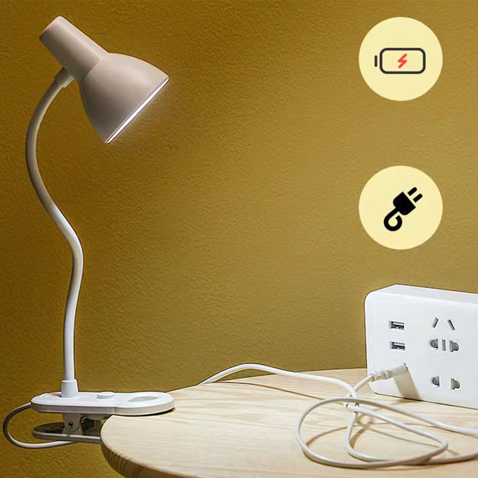 Reading Lamp Minimalist Eye Protection Desk Lamp For Dormitories For Bedroom