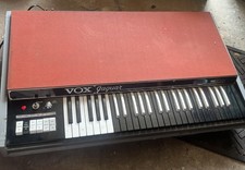 VOX HEATHKIT Jaguar Transistor Organ 1969 Keyboard In Case
