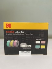 kodak label era instant label printer paper set Sealed New
