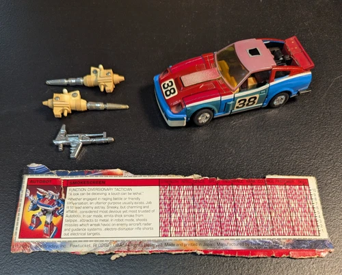 Transformers G1 Smokescreen Autobot Action Figure Hasbro Vintage 1984