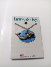 Emma  Ivy Mermaid Charm Necklace