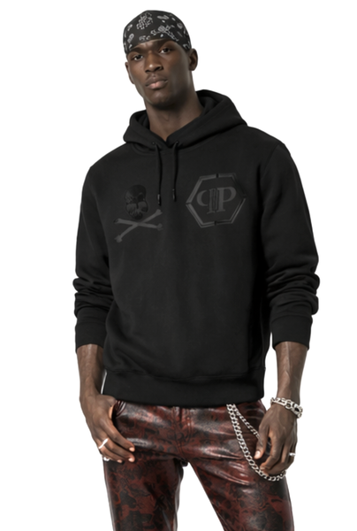 Philipp Plein Hooded Sweatshirt Sweater Jumper Hoody Sweatjacke Pullover New L-image