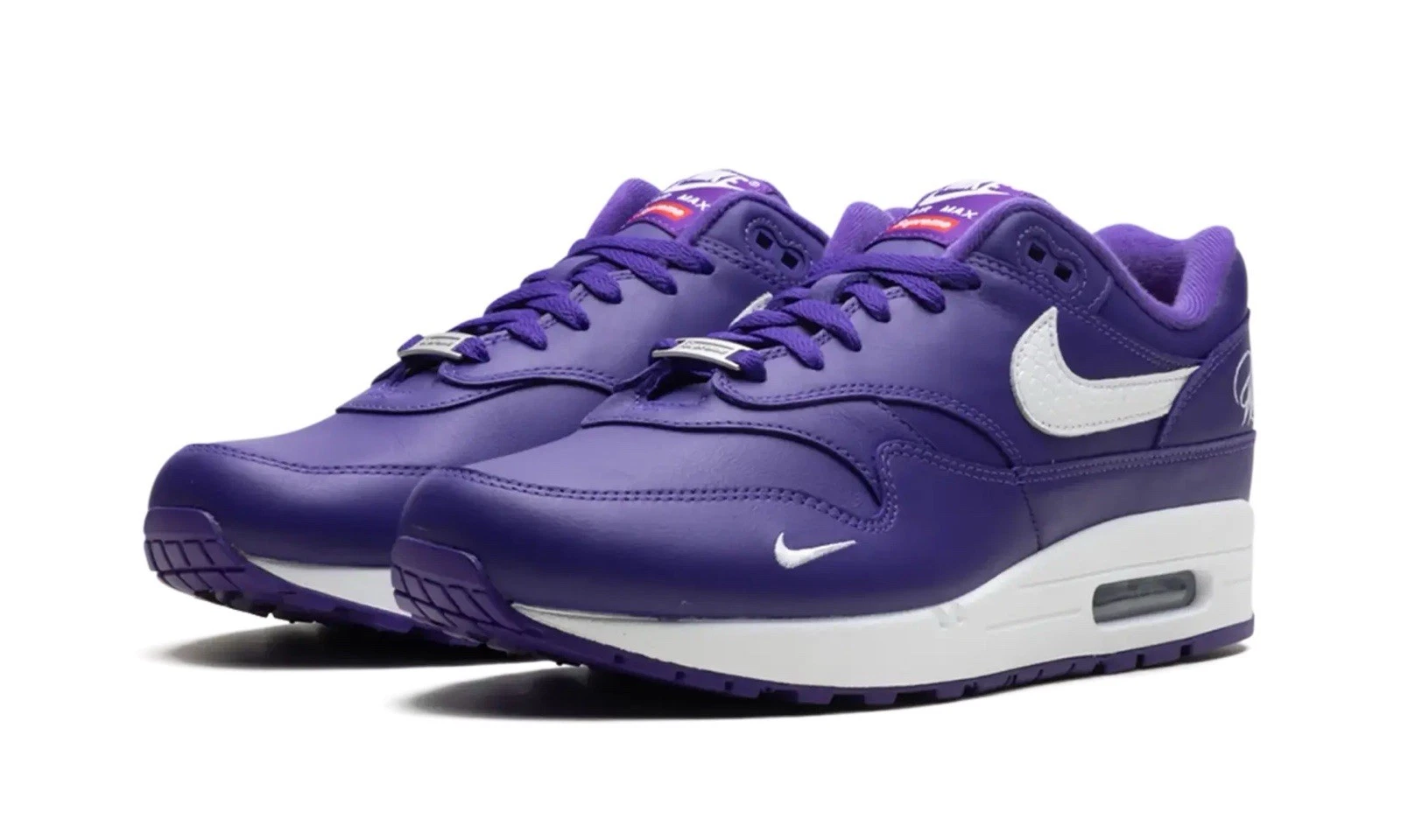 Taille 11M US   Nike x Supreme Air Max 1 '87 SP Varsity Violet EN MAIN LIVRAISON EN 24H