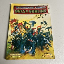 Warhammer Armies Orcs & Goblins Games Workshop Supplement 1996