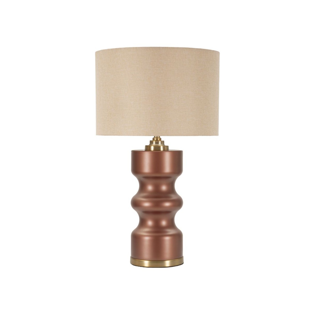 Lampe Rosenthal 69cm marron idéale pour illuminer un salon cosy