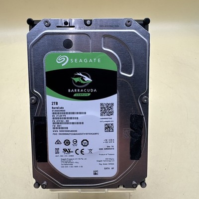 Seagate Barracuda 2TB 7200RPM SATA 3.5 HDD 100% Health [B2...2TB]