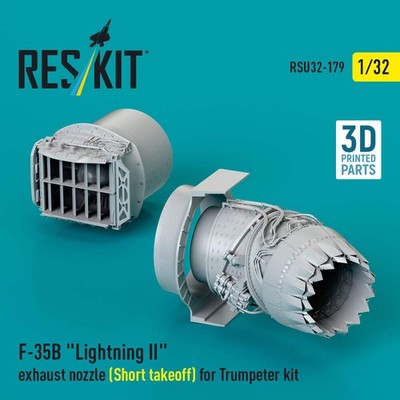 ResKit RSU32-0179 1:32 Lockheed-Martin F-35B Lightning II Auspuffdüse (kurz