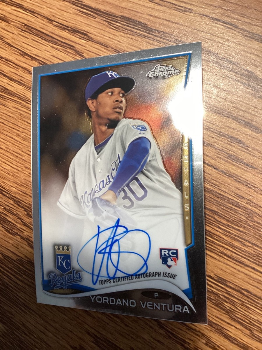 2014 Topps Chrome - Yordano Ventura #66 Image Variation Rookie