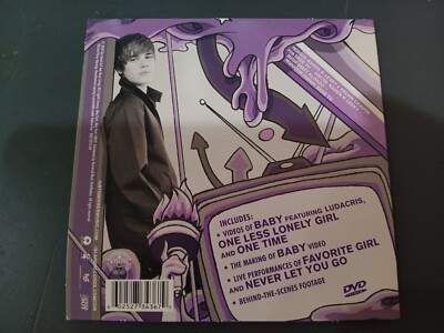Justin Bieber My world Video Collection (DVD) In Cardboard Sleeve