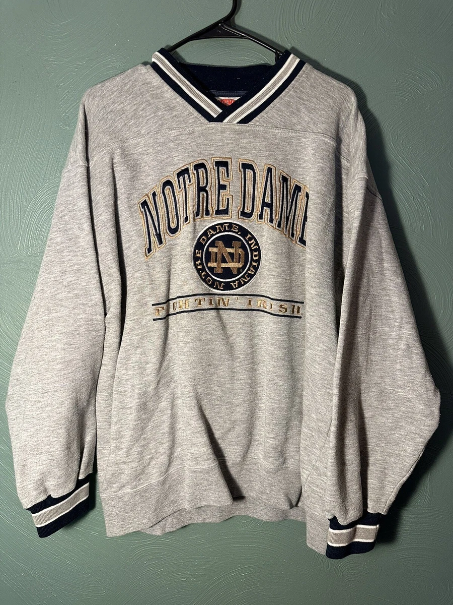 Notre dame embroidered sweatshirt sale