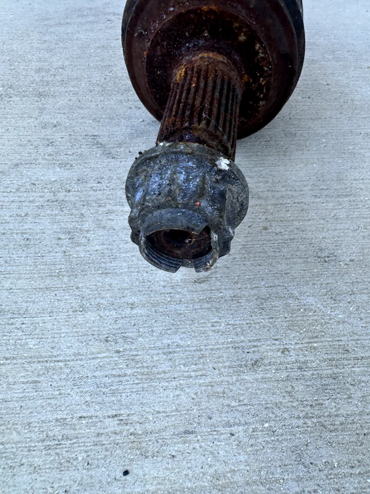 Audi Q7 2007 suspensión trasera eje CV lado izquierdo OEM Foto 3 de 4