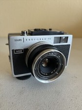 Sears 600 Easi-Load FC 126 Film Camera 40mm F2.8 Rikenon Lens TESTED