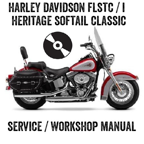 2002 Harley FLSTC Heritage Softail Classic Workshop Service Manual