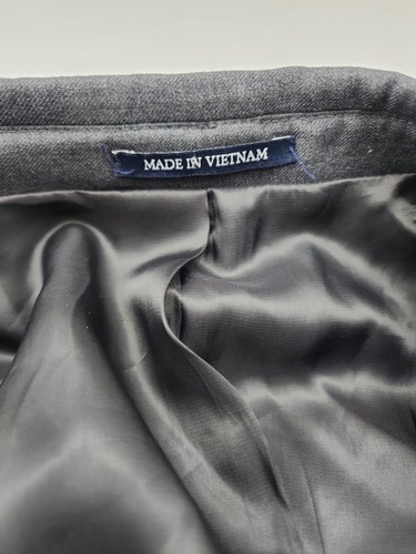 Jos A Bank 1905 Custom Express Herren 40R Wolle Sport Mantel Klassisch 2 Knopf Jacke - Bild 8 von 14