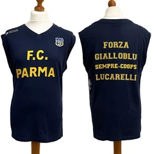 PARMA 2013/14 Player Issue Errea Training Vest #LUCARELLI (XL) Football Soccer