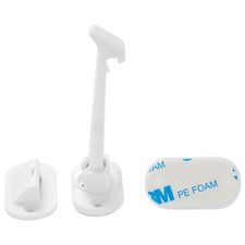 Cabinet Latch Locks 12 Pack Child Safety Cabinet Locks Adhesive Invisible