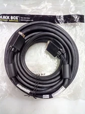 Black Box #(EVNPS06B-0050-MM)  VGA Video Cable with Ferrite Core, ***NEW***