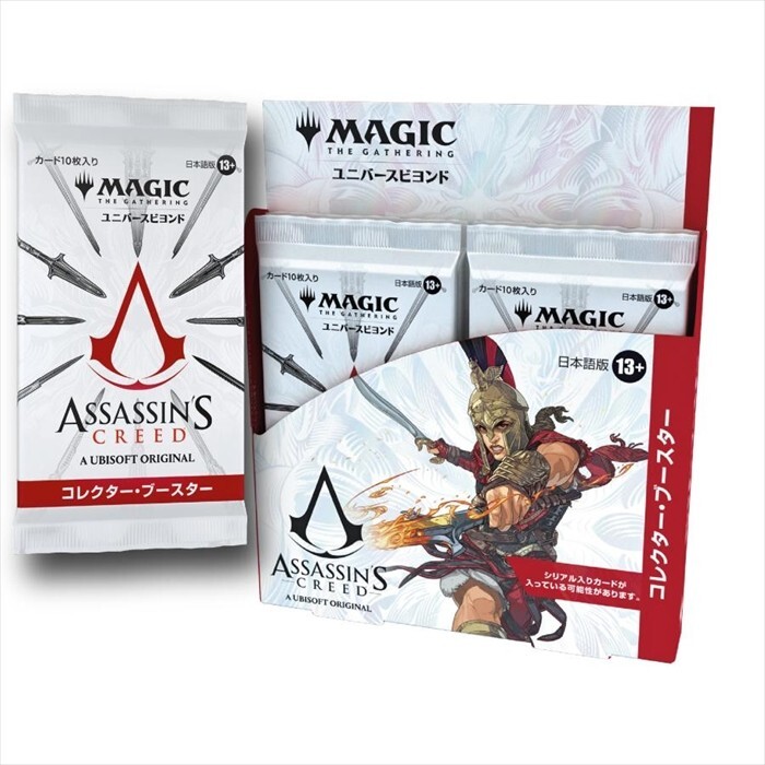 Magic: The Gathering Assassin's Creed Collector Booster Japanese Version 12 Pack MTG Trading Card Wizards of The Coast A