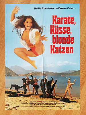 ENTER THE 7 VIRGINS Sonja Jeannine German 1-sheet poster KUNG FU