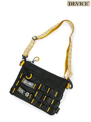 Evangelion Shoulder bag DEVICE × A.T.FIELD Cross body bag sacoche Yellow Unit-00