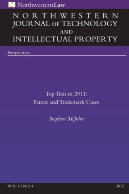 McJohn et al. - Northwestern Journal of Technology  Intellectual Prop - X555z