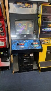 Marvel Super Heroes arcade full size machine 