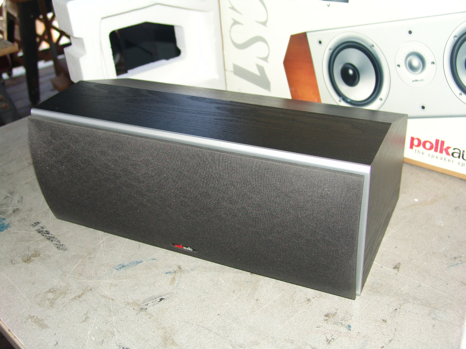 polk audio cs1 series ii center channel speaker