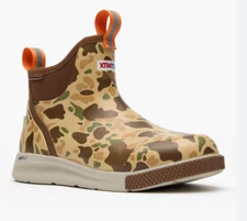 Xtratuf Men's 6 in Ankle Deck Boot Sport - XADSMDCM Duck Camo
