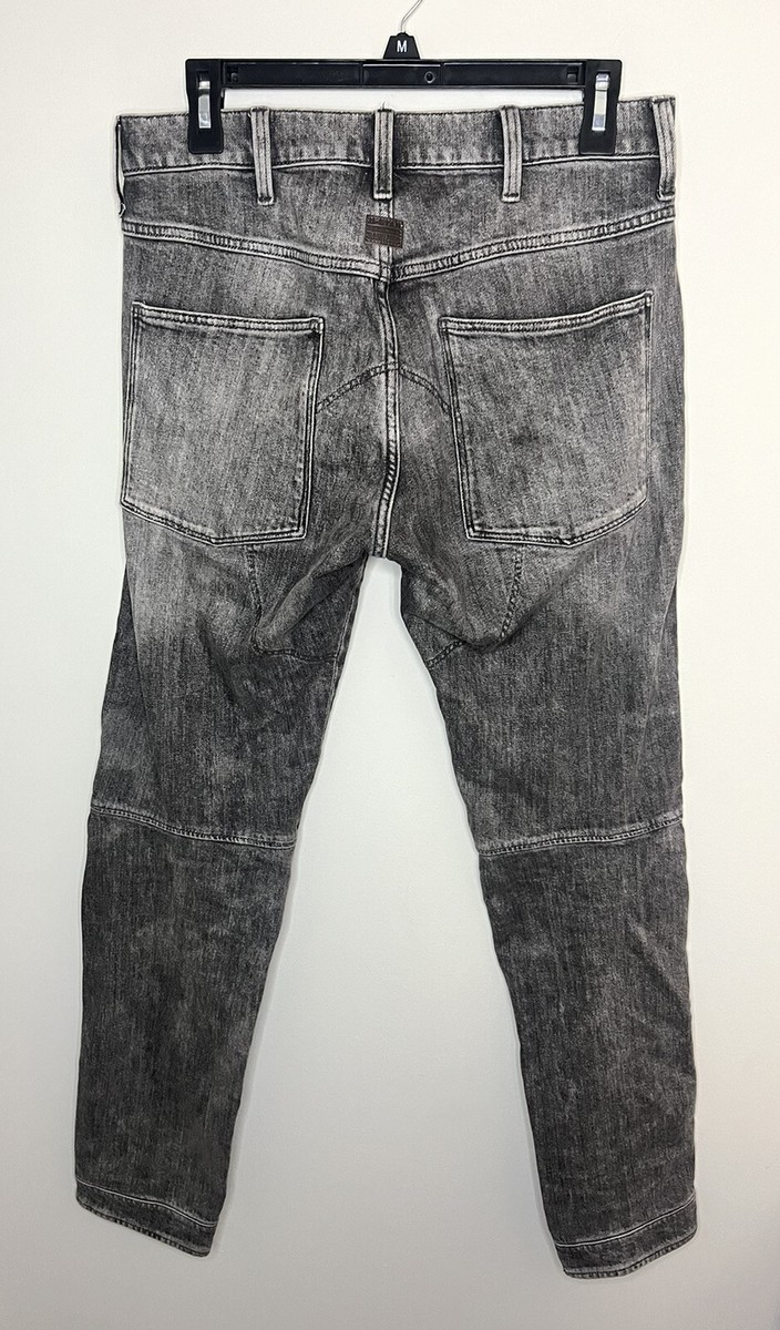 G-Star Raw Jeans Pants 5620 3D Slim 29x32 Faded Carbon Denim