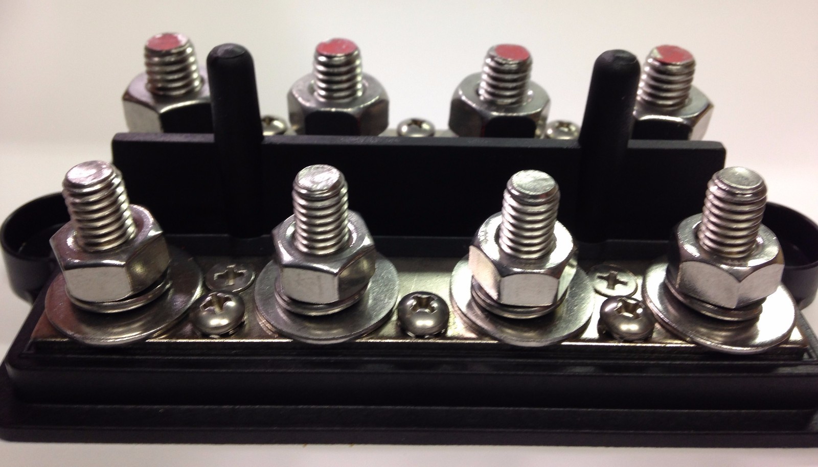 Negative Junction Post Dual 7 point junction block Positive Negative power post w/ cover Buss ...