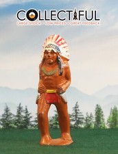 MANOIL VINTAGE LEAD FIGURE - M38 22 - INDIAN WITH KNIVES - BEAUTY    1371