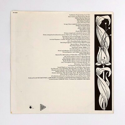 SPYRO GYRA Morning Dance (Original 1979 U.S. 9 Track LP w/Inner