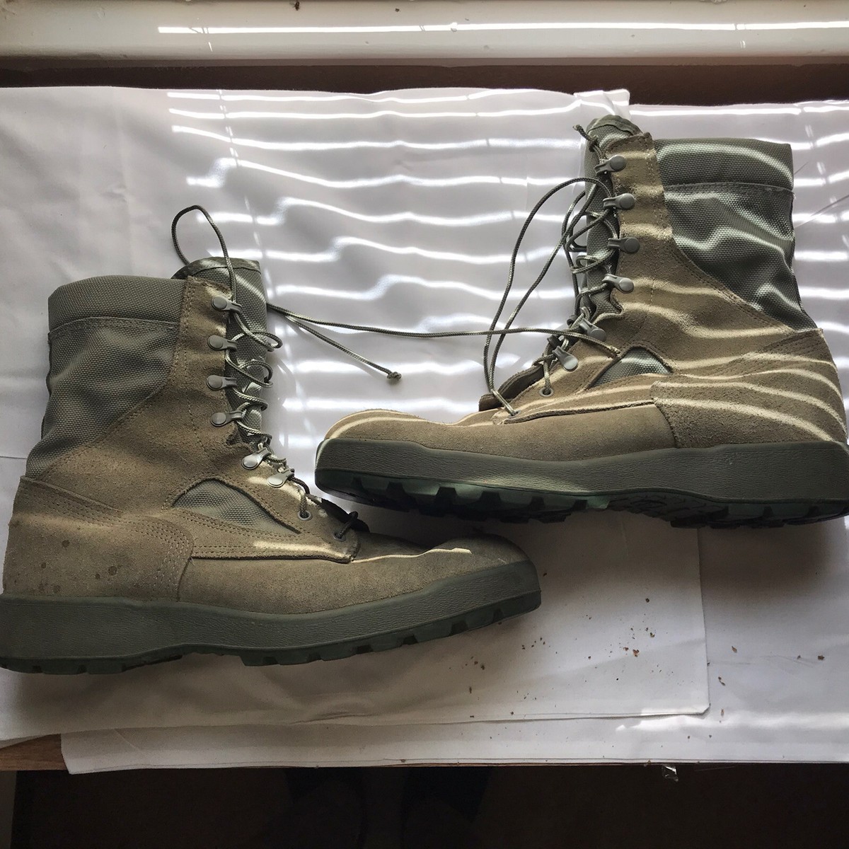 Men's McRae Air Force Temperate Military Combat Tactical Jump Boots Sz