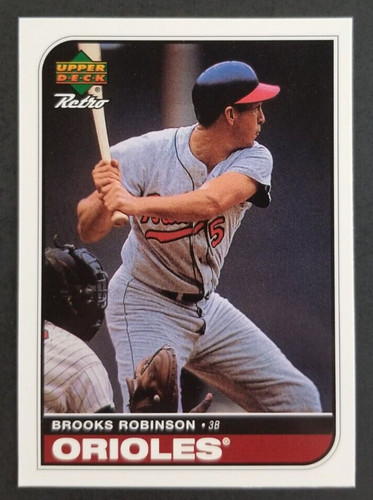 1998 Upper Deck Retro Brooks Robinson #12 card