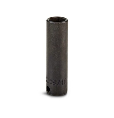 PROTO 7718H - 9/16  6 Point 3/8  Drive Deep Impact Socket (2 Each)
