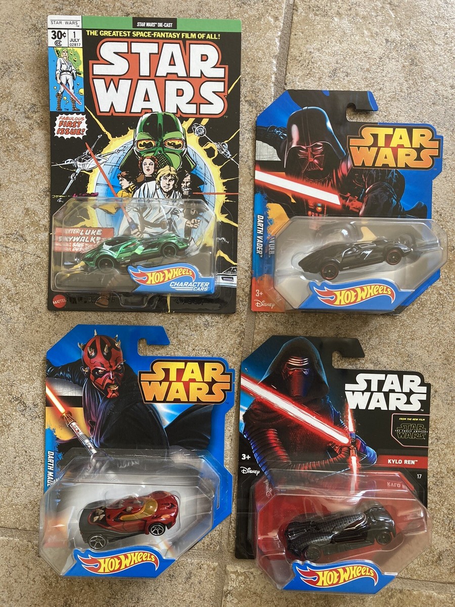 Hot Wheels Star Wars Green Darth Vader Car SDCC 2021 Mattel
