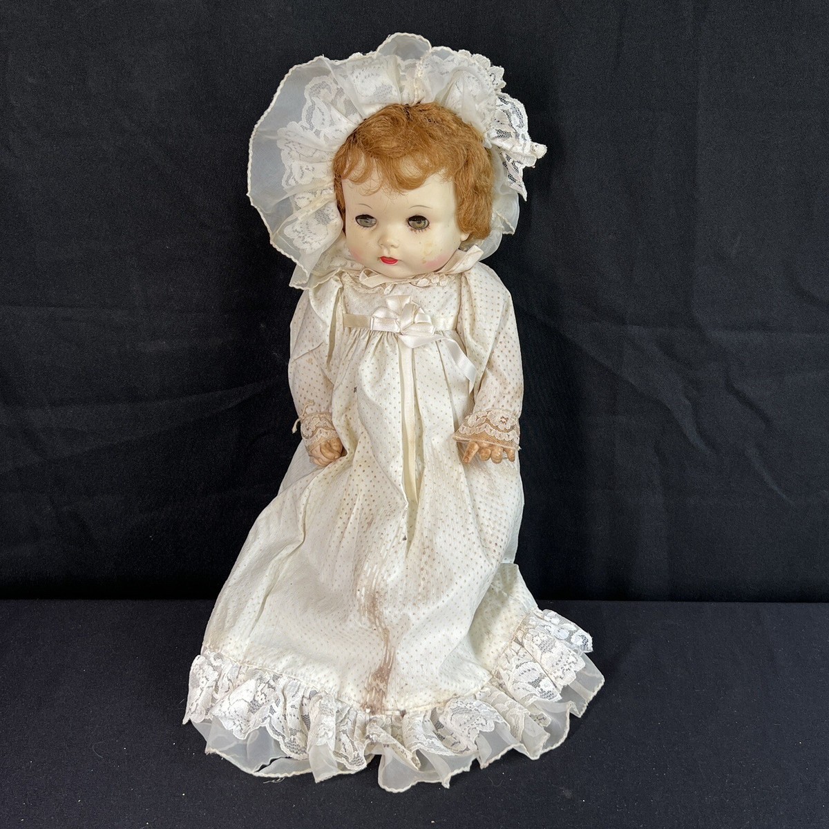 エファンビー社　1969年製ベビードール Vintage Effanbee 19” Baby Doll Sleepy Eyes Orig Clothes | eBay