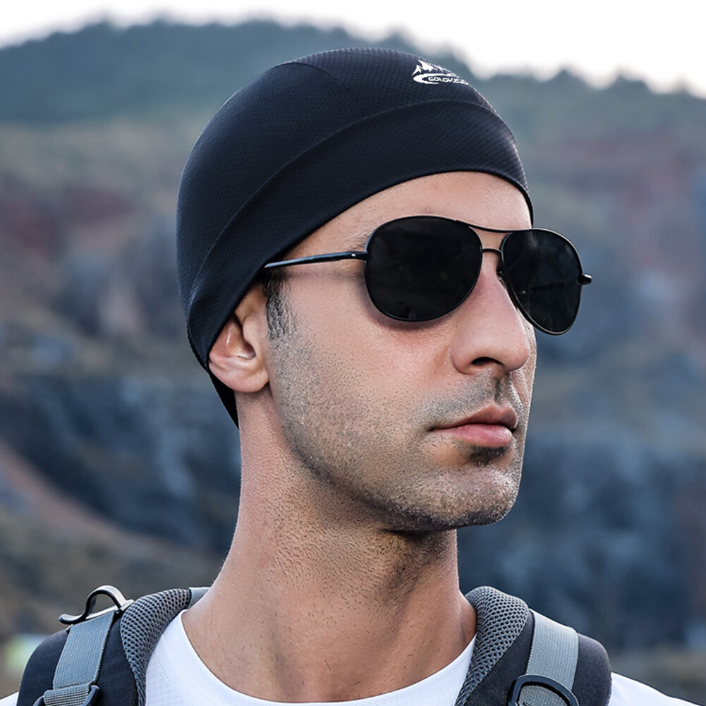 Sports Cycling Skull Cap Quick Dry Breathable Running Bicycle Hat