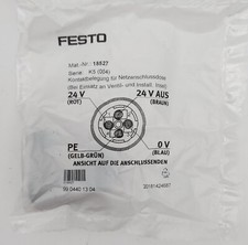 Festo 18527 NTSD-WD-9 PLUG SOCKET *EXPEDITE AVAILABLE*