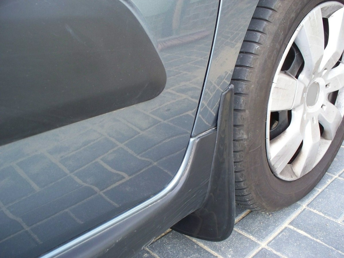 Kit De 4 Bavettes Pare-boue Pour Peugeot 208 (2012-2025) - Neuf Sous Emballage, Noir, En Gomme Lavable