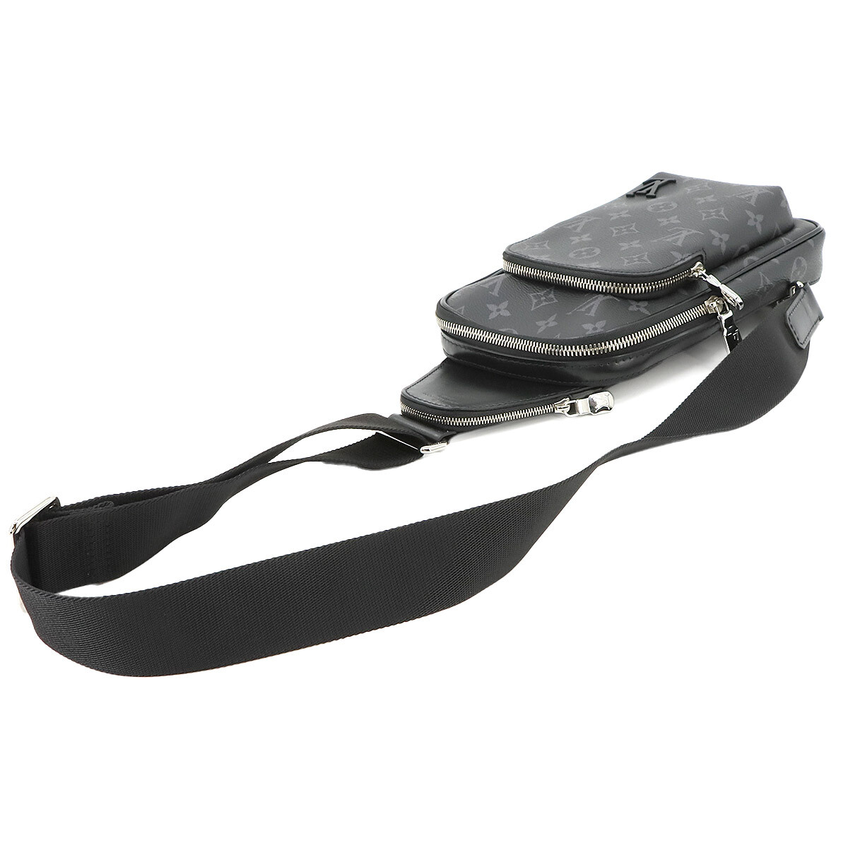 LOUIS VUITTON Monogram Eclipse Avenue Sling Bag Body Bag LOUIS VUITTON Monogram Eclipse Avenue Sling Bag Body Bag