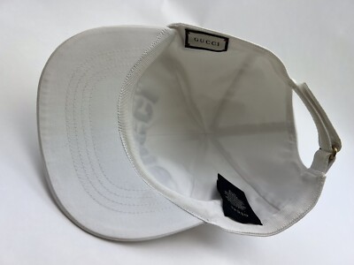 Gucci Fall/Winter 2019/2020 Hat/Cap White Size XL/59cm | eBay